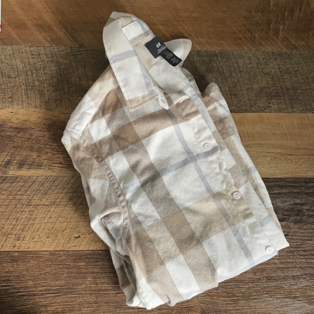 Light color flannel